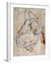 Study for the Last Judgement-Michelangelo Buonarroti-Framed Giclee Print