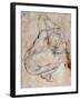 Study for the Last Judgement-Michelangelo Buonarroti-Framed Giclee Print