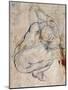 Study for the Last Judgement-Michelangelo Buonarroti-Mounted Giclee Print