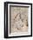 Study for the Last Judgement-Michelangelo Buonarroti-Framed Giclee Print