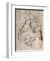 Study for the Last Judgement-Michelangelo Buonarroti-Framed Giclee Print