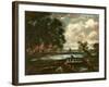 Study for the Leaping Horse (View on the Stour)-John Constable-Framed Giclee Print