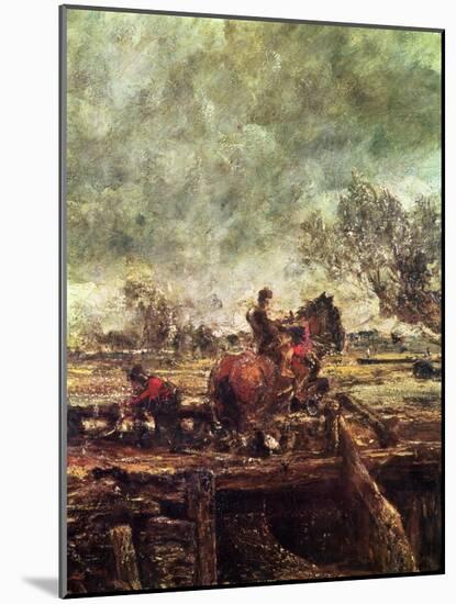 Study For the Leaping Horse-John Constable-Mounted Giclee Print