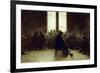 Study for the Nantucket School of Philosophy, 1876-Eastman Johnson-Framed Giclee Print