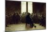 Study for the Nantucket School of Philosophy, 1876-Eastman Johnson-Mounted Giclee Print