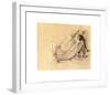 Study for The Odalisk-Francine Van Hove-Framed Art Print