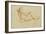 Study for the Olympia: a Woman Lying, Face Not Drawn-Edouard Manet-Framed Giclee Print