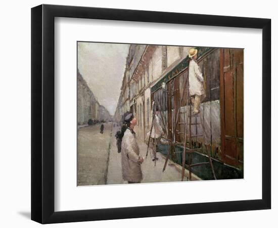 Study for the Painters, 1877-Gustave Caillebotte-Framed Giclee Print