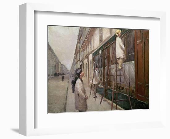 Study for the Painters, 1877-Gustave Caillebotte-Framed Giclee Print