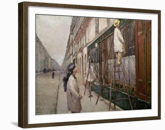 Study for the Painters, 1877-Gustave Caillebotte-Framed Giclee Print