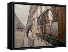 Study for the Painters, 1877-Gustave Caillebotte-Framed Stretched Canvas