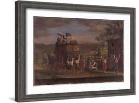 Study for the Pemigewasett Coach, c.1880-89-Enoch Wood Perry-Framed Giclee Print