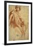 Study for the Phrygian Sibyl, 1511-1512-Raphael-Framed Giclee Print