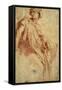 Study for the Phrygian Sibyl, 1511-1512-Raphael-Framed Stretched Canvas