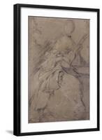 Study for the Portrait of Ann Ford, C.1760-Thomas Gainsborough-Framed Giclee Print