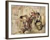 Study for the Proclamation of Don Carlos-John Frederick Lewis-Framed Giclee Print