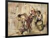 Study for the Proclamation of Don Carlos-John Frederick Lewis-Framed Giclee Print