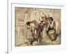 Study for the Proclamation of Don Carlos-John Frederick Lewis-Framed Giclee Print