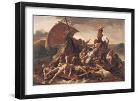 Study for the Raft of the Medusa, 1819-Théodore Géricault-Framed Giclee Print