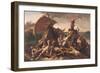 Study for the Raft of the Medusa, 1819-Théodore Géricault-Framed Premium Giclee Print