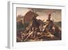 Study for the Raft of the Medusa, 1819-Théodore Géricault-Framed Premium Giclee Print