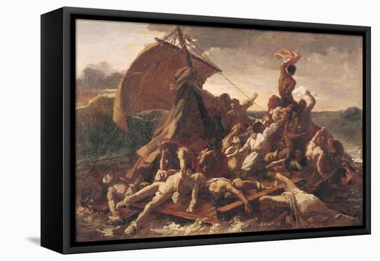Study for the Raft of the Medusa, 1819-Théodore Géricault-Framed Stretched Canvas
