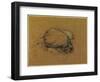 Study for 'The Sea Maiden' (Charcoal Heightened with Chalk)-Herbert James Draper-Framed Premium Giclee Print