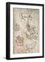 Study for the Sforza Monument, c1482-c1499 (1883)-Leonardo Da Vinci-Framed Giclee Print