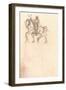 Study for the Sforza Monument, c1482-c1499 (1883)-Leonardo Da Vinci-Framed Giclee Print