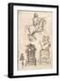 Study for the Sforza Monument, c1482-c1499 (1883)-Leonardo Da Vinci-Framed Giclee Print