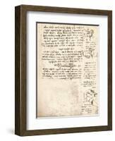 Study for the Sforza Monument, c1482-c1499 (1883)-Leonardo Da Vinci-Framed Giclee Print