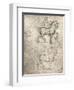 Study for the Sforza Monument, c1482-c1499 (1883)-Leonardo Da Vinci-Framed Giclee Print