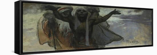 Study for the Slav Epic-Alphonse Mucha-Framed Stretched Canvas