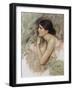 Study for 'The Sorceress'-John William Waterhouse-Framed Premium Giclee Print