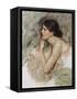 Study for 'The Sorceress'-John William Waterhouse-Framed Stretched Canvas