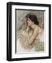 Study for 'The Sorceress'-John William Waterhouse-Framed Giclee Print