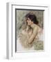 Study for 'The Sorceress'-John William Waterhouse-Framed Giclee Print