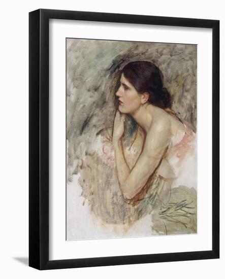 Study for 'The Sorceress'-John William Waterhouse-Framed Giclee Print