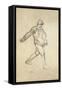 Study for 'The Sower'-Jean-François Millet-Framed Stretched Canvas