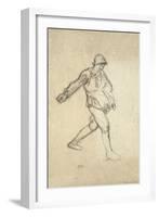 Study for 'The Sower'-Jean-François Millet-Framed Giclee Print
