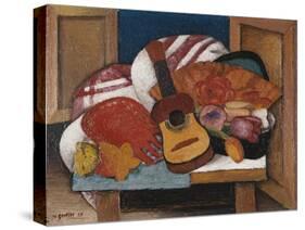 Study for The Spanish Fan-Mark Gertler-Stretched Canvas