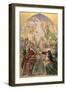 Study for "The Spirit of Justice'-Ford Madox Brown-Framed Giclee Print