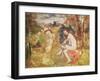 Study for 'The Surprised Nymph', 1860-Edouard Manet-Framed Giclee Print