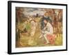 Study for 'The Surprised Nymph', 1860-Edouard Manet-Framed Giclee Print