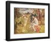 Study for 'The Surprised Nymph', 1860-Edouard Manet-Framed Giclee Print