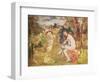 Study for 'The Surprised Nymph', 1860-Edouard Manet-Framed Giclee Print