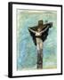 Study for the Temptation of St. Anthony, 1878 (Gouache on Paper)-Felicien Rops-Framed Giclee Print