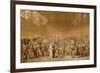 Study for the Tennis Court Oath, June 20, 1789-Jacques Louis David-Framed Premium Giclee Print