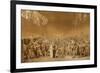 Study for the Tennis Court Oath, June 20, 1789-Jacques Louis David-Framed Premium Giclee Print