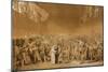 Study for the Tennis Court Oath, June 20, 1789-Jacques Louis David-Mounted Art Print